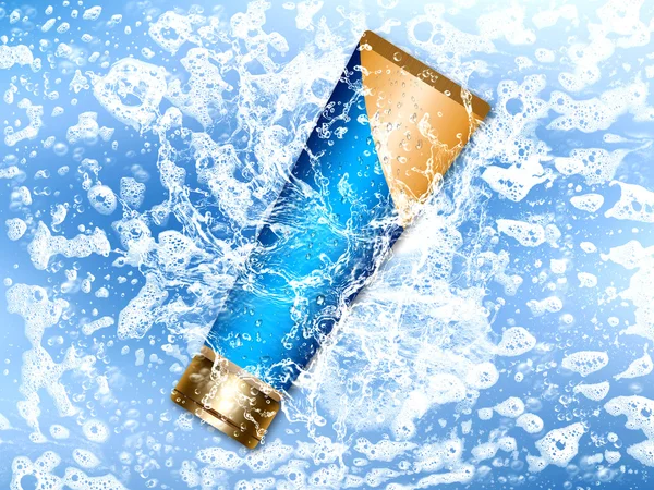 Tüp şampuan — Stok fotoğraf