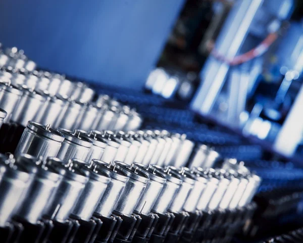 Capacitor production — Stock Photo, Image