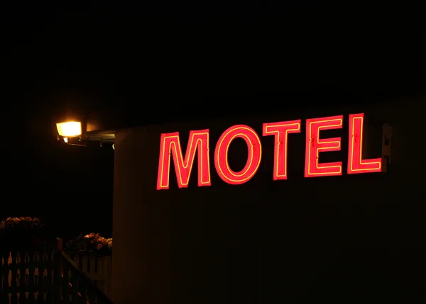 Motel segno — Foto Stock