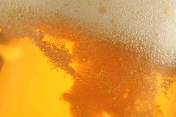 啤酒泡沫 — 图库照片