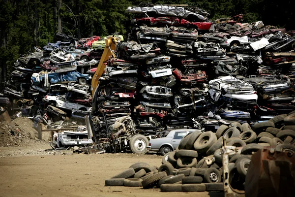 Estaleiro de destroços — Fotografia de Stock