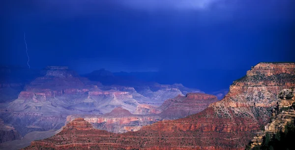 Grand Canyon Lightning — Stock Photo, Image