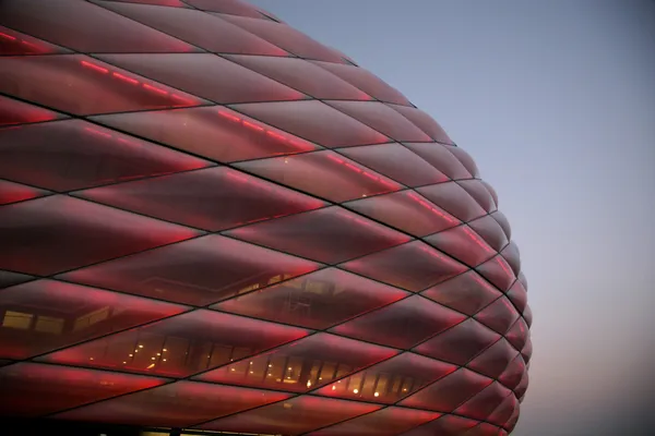 Piłka nożna arena Monachium — Zdjęcie stockowe