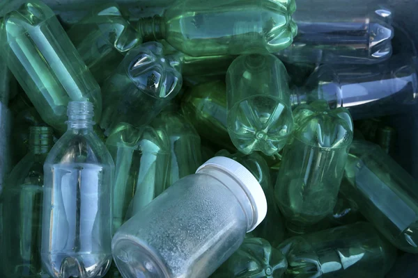 Ανακύκλωση πλαστικά μπουκάλια — Φωτογραφία Αρχείου