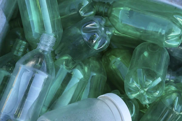 Ανακύκλωση πλαστικά μπουκάλια — Φωτογραφία Αρχείου