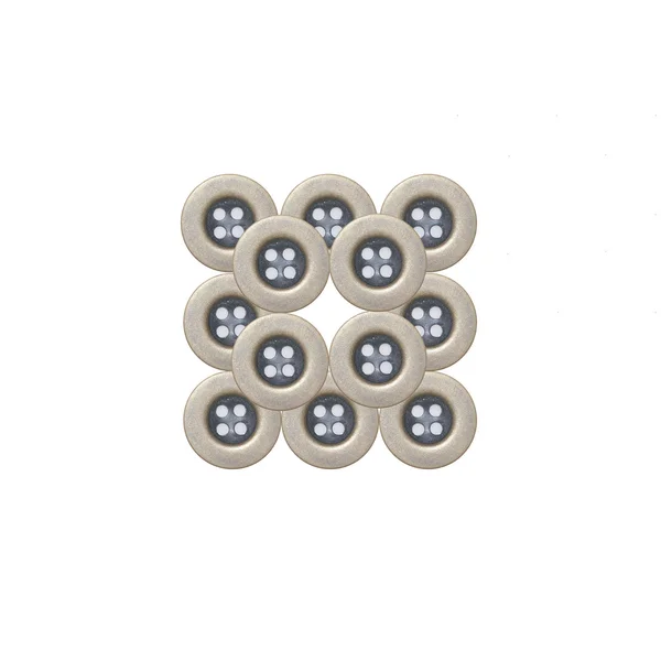 Buttons make different pattern — Stock Photo, Image