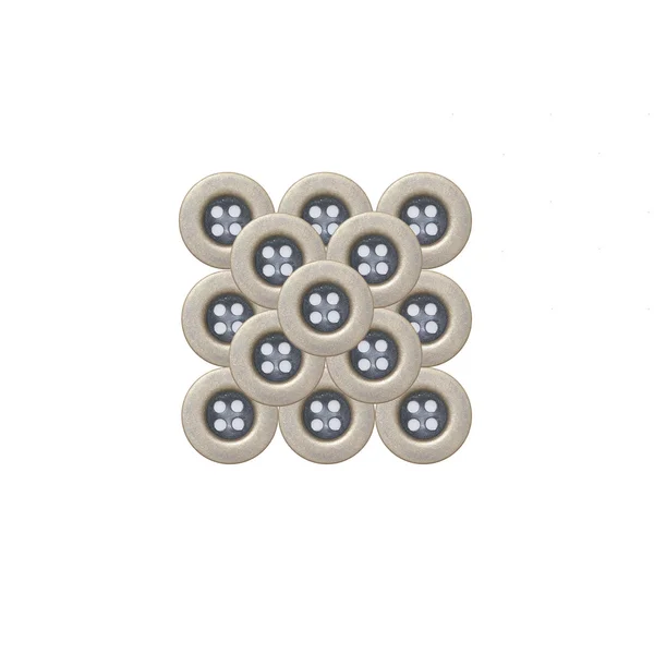 Buttons make different pattern — Stock Photo, Image