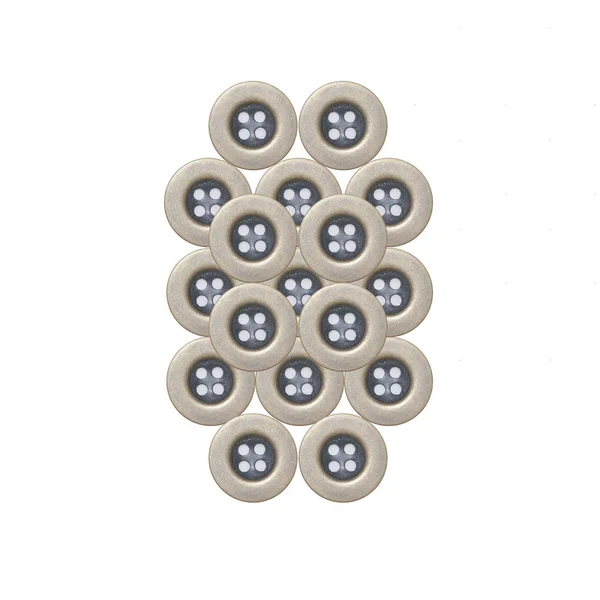 Buttons make different pattern — Stock Photo, Image