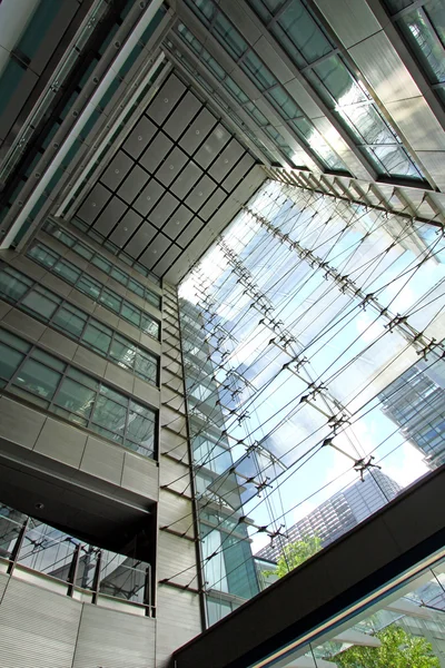 Modern skyscraper with window — Stock Photo, Image