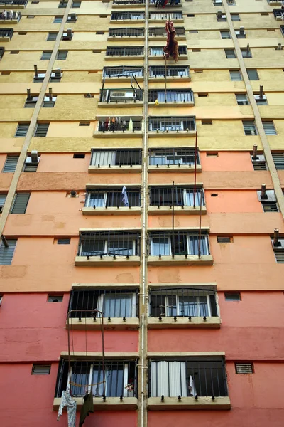 香港アパートのブロック — ストック写真
