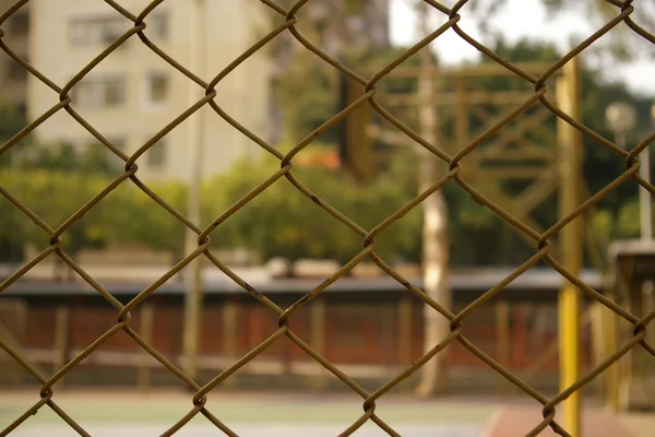 Basketball court in abstract view — Stock Photo, Image