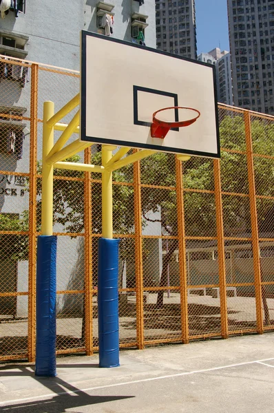 Баскетбольний майданчик в абстрактному вигляді — стокове фото