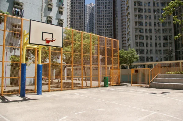 Баскетбольная площадка в абстрактном виде — стоковое фото