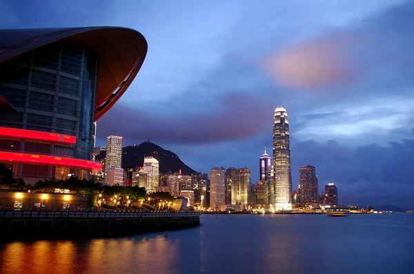 香港の夜景 — ストック写真