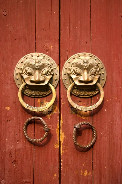 中国のドア — ストック写真