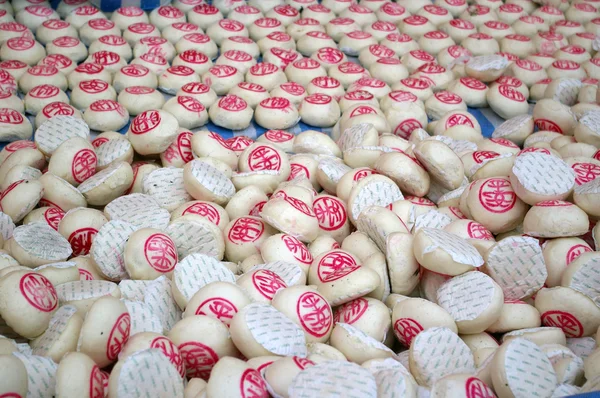 Cheung Chau Bun Festival, the lucky bun. — Stock Photo, Image