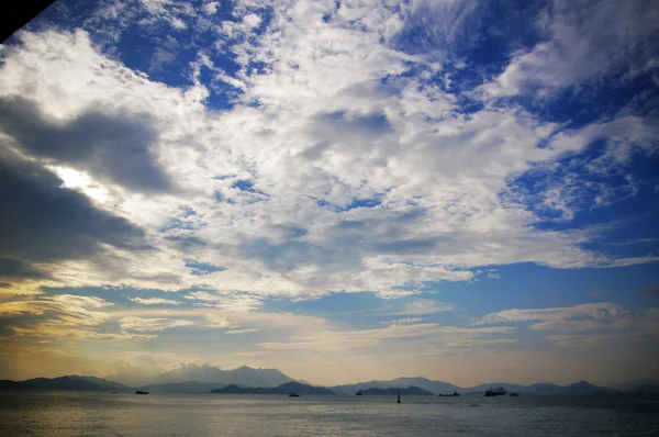 Nadmorskich krajobrazów w hong Kongu — Zdjęcie stockowe