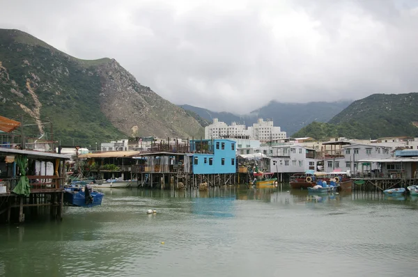 Il villaggio di pescatori Tai O a Hong Kong — Foto Stock