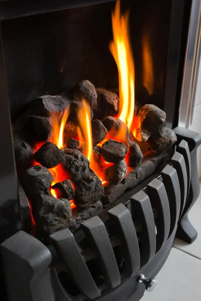 stock image Cosy warm fire