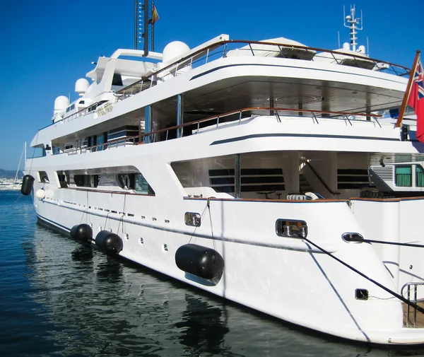 Luxury yacht in Spain — Stock Photo, Image
