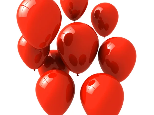 Födelsedagsballonger — Stockfoto