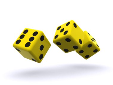 Dice roll clipart