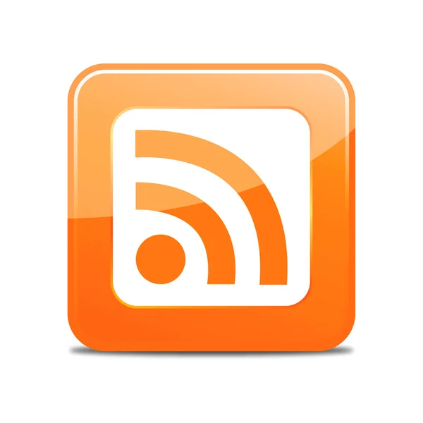 Kanál RSS ikona — Stockový vektor