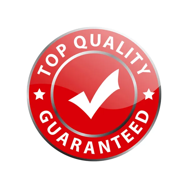 Etiqueta garantida de qualidade superior —  Vetores de Stock
