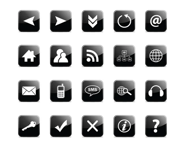 stock vector Internet icons