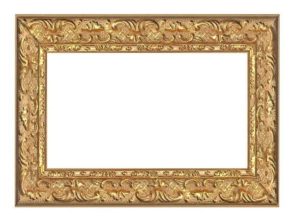 Gyllene ram med ornament — Stockfoto