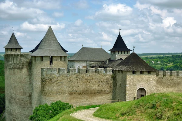 Hotin Kalesi Hotin, chernivtsi oblast (il) Batı Ukrayna'nın Dinyester Nehri kıyısında yer alan bir suru karmaşık olduğunu.