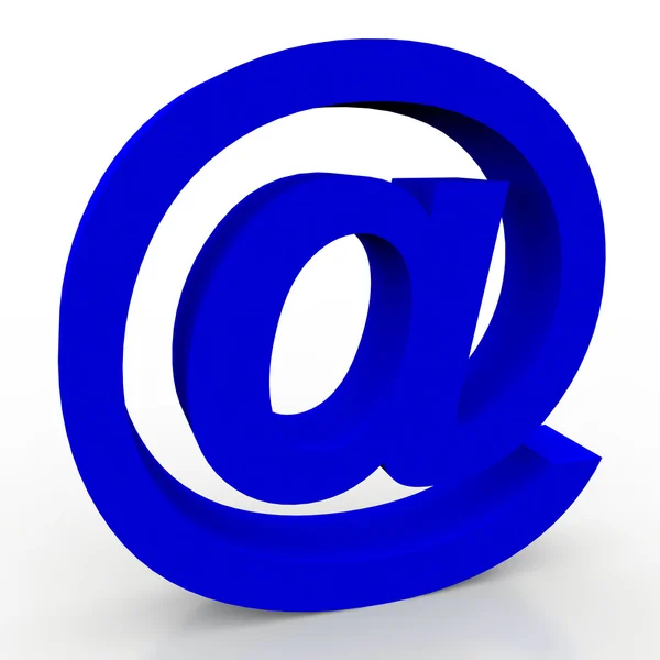 3D e-mail symbol — Zdjęcie stockowe