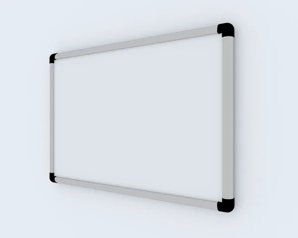 White office presentation board — Stock Photo, Image