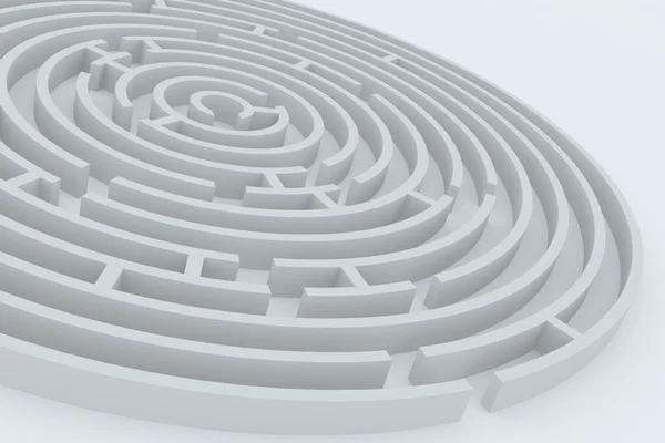 Round maze — Stock Photo, Image