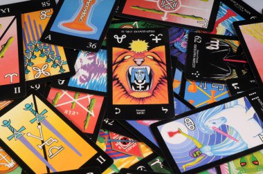Tarot cards clipart