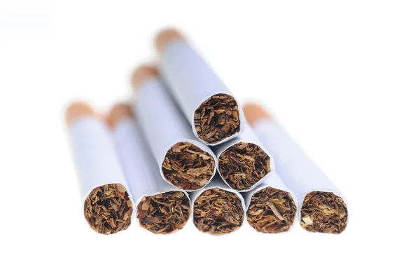 Közelről Egy Cigaretta — Stock Fotó