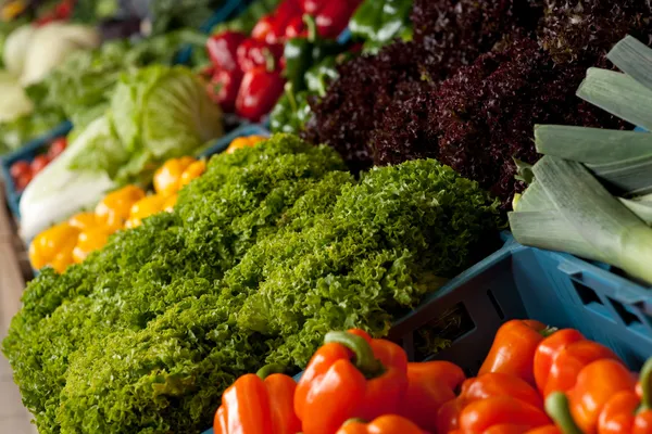 Sklep spożywczy, zakupy - szczegół warzywo — Zdjęcie stockowe