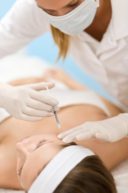 Botox enjeksiyon - güzellik ilaç tedavisi