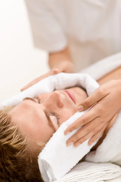 Male cosmetics - luxury spa treatment — Stock Photo, Image