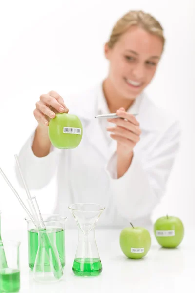 Genetische Engineering Wetenschapper Laboratorium Ggo Testen Experiment — Stockfoto