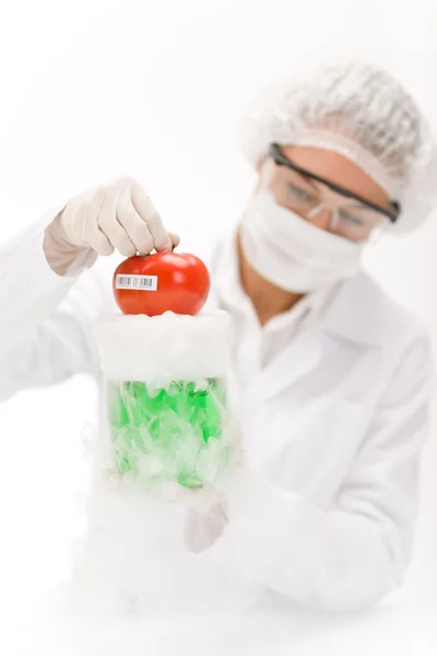 Genetické Inženýrství Vědci Laboratoři Gmo Testování Experimentu — Stock fotografie
