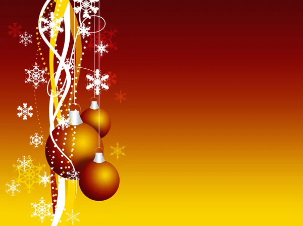 Jul prydnadsföremål bakgrund Royaltyfria Stockbilder