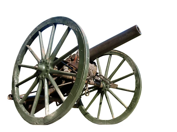 Стара старовинна воєнна гармата — стокове фото