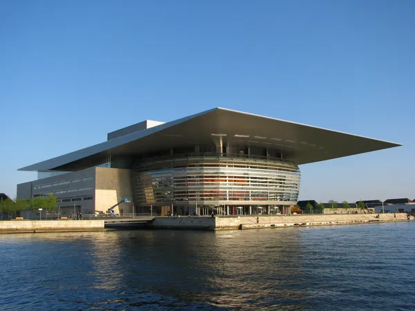Королевский оперный театр Копенгагена — стоковое фото