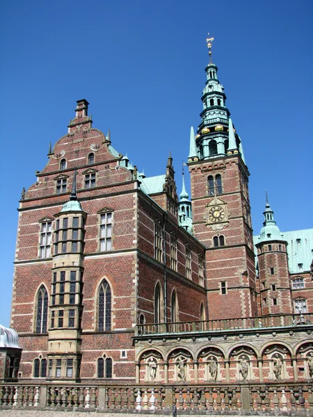 Zámek Frederiksborg v hellerod, Dánsko — Stock fotografie