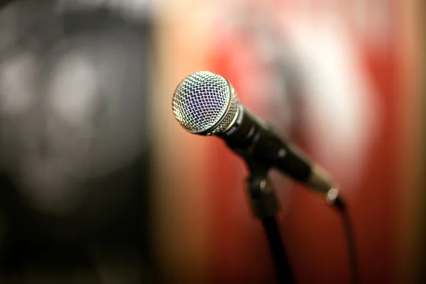 Professional dynamic microphone — Stock Photo, Image