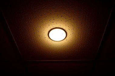 Lamp on the ceiling clipart