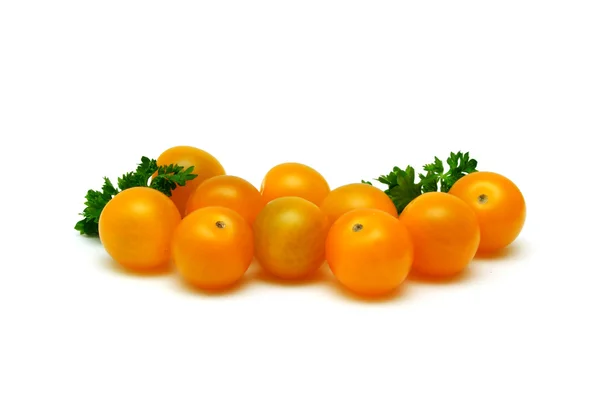 Yellow fresh tomatoes — Stock Photo, Image