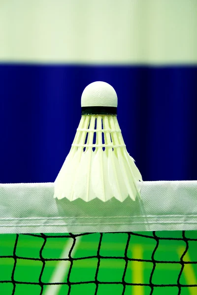 Schot van badminton shuttle — Stockfoto