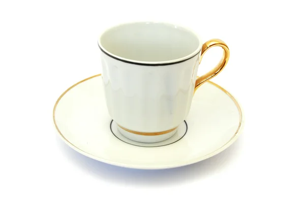Taza blanca de té — Foto de Stock